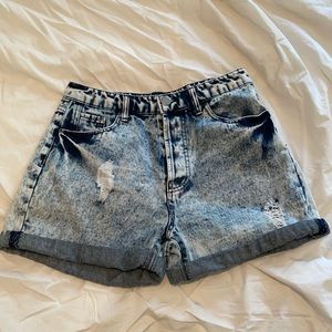 Retro Denim Shorts